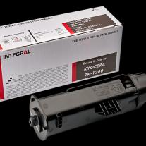 Тонер-картридж Integral TK-1200X с чипом для Kyocera повышенной емкости, NEW